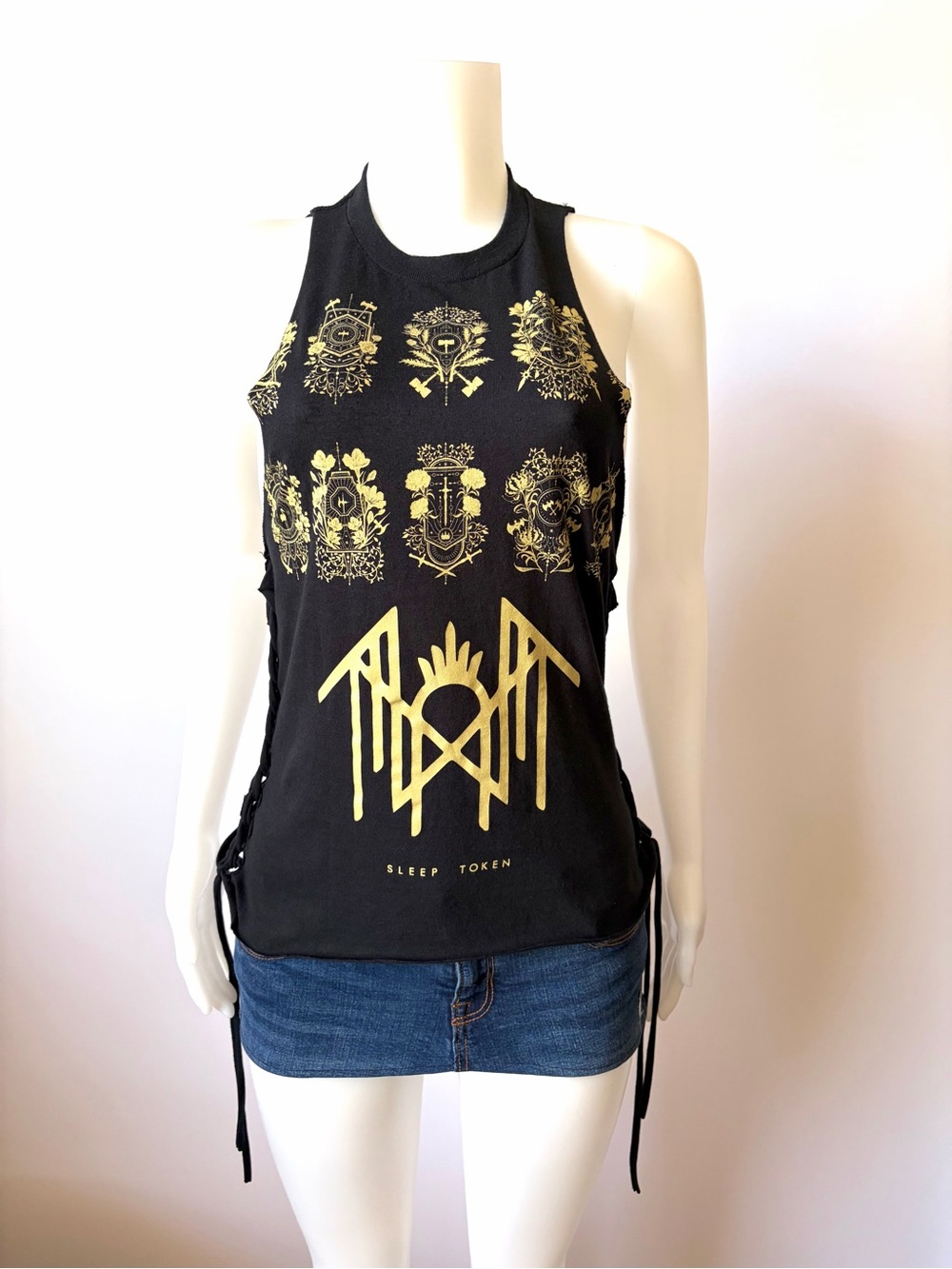 Sleep Token Tank Top Size XS/S